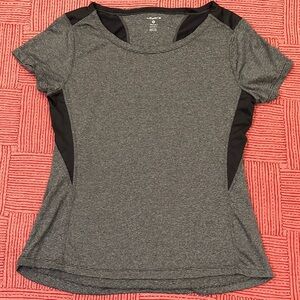 Layer 8 women’s size medium fitness exercise shirt Heather gray
